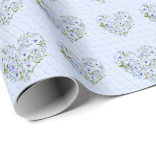 Presente Papel Azul de Enxertamento Floral