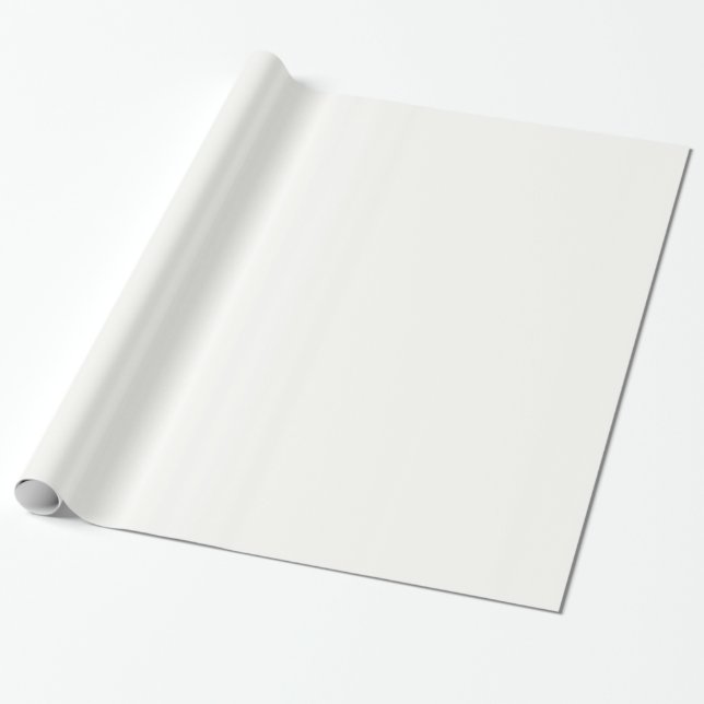 Presente Papel branco de enrolamento brilhante em pó para b (Desenrolado)