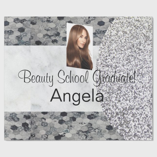 Presente Papel Brilhante, Formando da escola de beleza! Gry (Aberto)