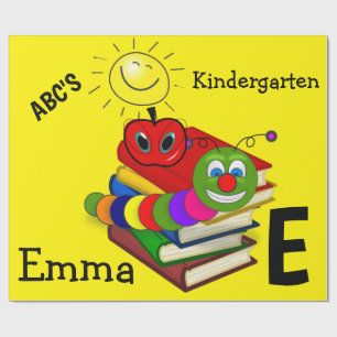 Presente Papel Brilhante, Livros De Verme Amarelo