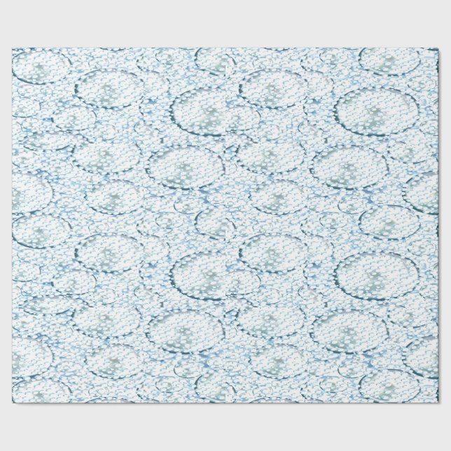 Presente Papel Brilhante para ondulação de neve (Barra)