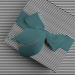 Presente Papel clássico de enrolamento do padrão Pinstripe 