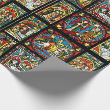 Papel colorido para enrolamento de vidro colorido