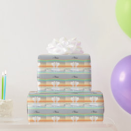 Presente Papel de 1rua Aniversário Papel de Coração