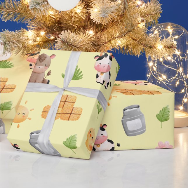 Presente Papel de Acondicionamento de Aniversário para Anim (Feriados)