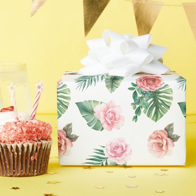 Presente Papel de Acondicionamento Floral da Selva de Aquar (Festa de aniversário)