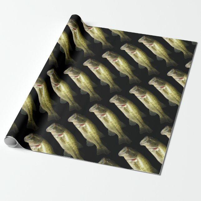 Presente Papel de Aniversário Negro Masculino (Desenrolado)