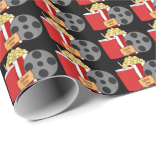 Presente Papel de bobina de filme e snacks