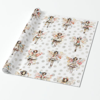 Presente Papel de Boneca Bonecas Folha de presente, papel d