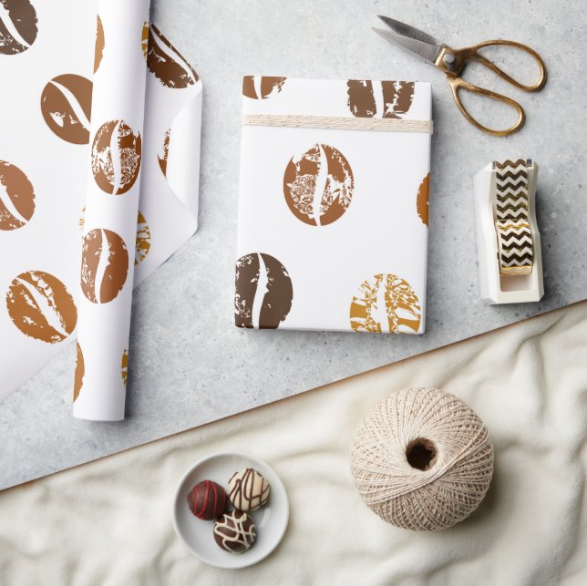 Presente Papel de café (Artesanato)