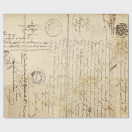 Presente Papel de Decoupage da mobília do original do