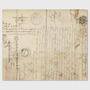 Presente Papel de Decoupage da mobília do original do