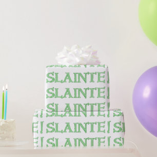 Presente Papel de embalagem branco esbranquiçado brilhante 