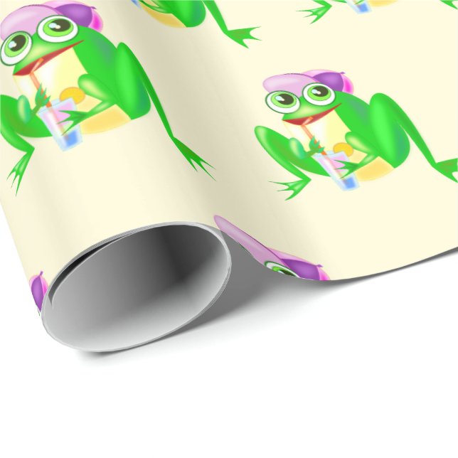 Presente Papel de embalagem brilhante - Fori 2 (Ponta do rolo)