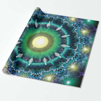 Presente Papel de embalagem caleidoscópio