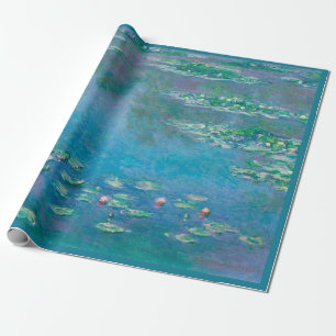 PRESENTE PAPEL DE EMBALAGEM: CLAUDE MONET : LÂMINAS DE ÁG