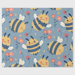 Presente Papel De Embalagem De Bebê Bonito