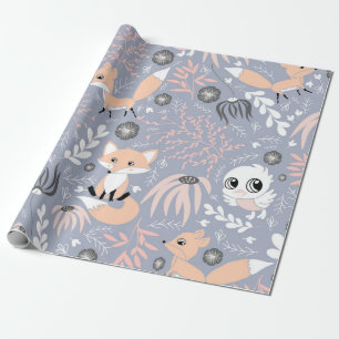 Presente Papel de embalagem de madeira