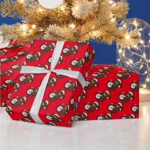 Presente Papel de embalagem de Natal