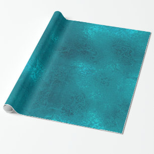 Presente PAPEL DE EMBALAGEM DE Natal Aqua
