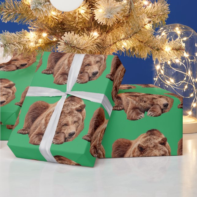 PRESENTE PAPEL DE EMBALAGEM DE NATAL DE URAL DE URBANA GRIZ (Feriados)