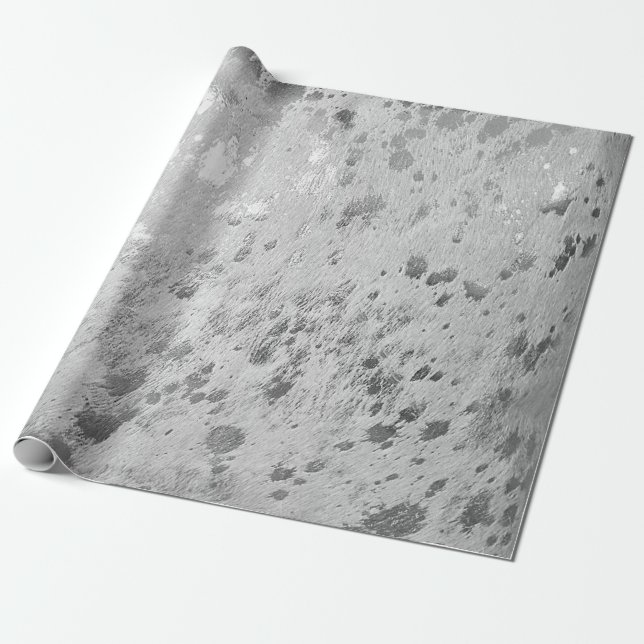 Presente Papel de embalagem metálico de Impressão de cochic (Desenrolado)