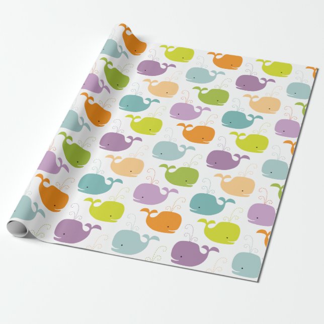 Presente Papel De Embalagem Para Bebês (Desenrolado)