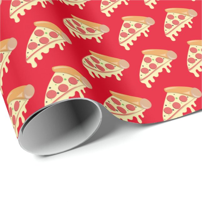 Presente Papel de embalagem para pizza de pepperoni de fusã (Ponta do rolo)