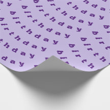 Papel De Embalagem Violeta Roxo