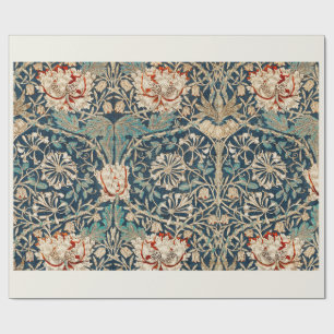 PRESENTE PAPEL DE EMBALAGEM: WILLIAM MORRIS : HONEYSUCKLE