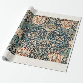 PRESENTE PAPEL DE EMBALAGEM: WILLIAM MORRIS : HONEYSUCKLE
