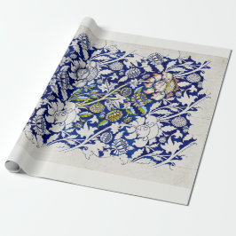 PRESENTE PAPEL DE EMBALAGEM: WILLIAM MORRIS : WATERCOLOR 