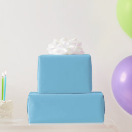 Presente Papel de embrulhamento azul-céu