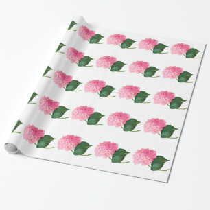 Presente Papel de embrulhamento brilhante, cor-de-rosa