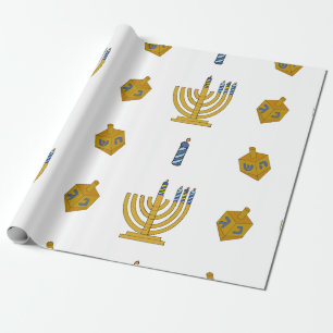 Presente Papel de embrulhamento Chanukah
