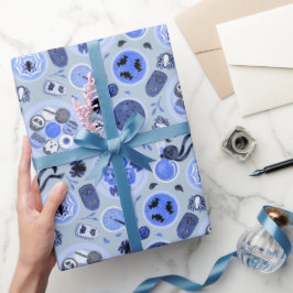 Presente Papel de embrulhamento da festa de chá de Hallowee