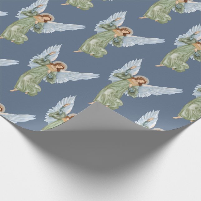 Presente Papel de embrulhamento da natalidade Angel (Ponta)