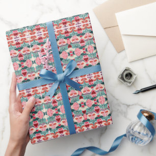 Presente Papel de embrulhamento da sinfonia de amor doce