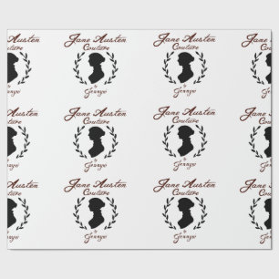 Presente Papel de embrulhamento de costura da Jane Austen C