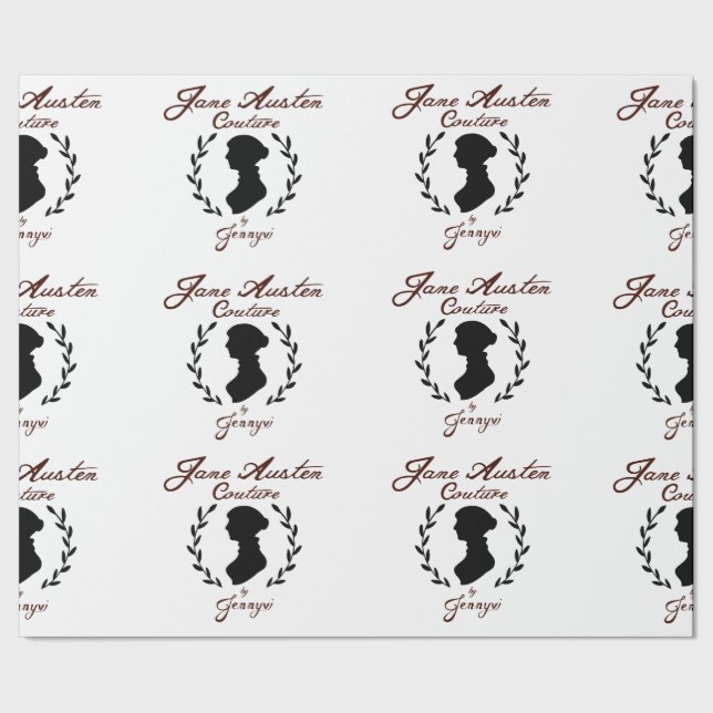 Presente Papel de embrulhamento de costura da Jane Austen C (Barra)
