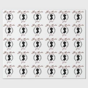 Presente Papel de embrulhamento de costura da Jane Austen C