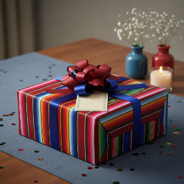 Presente Papel de embrulhamento de fitas de serpentes color