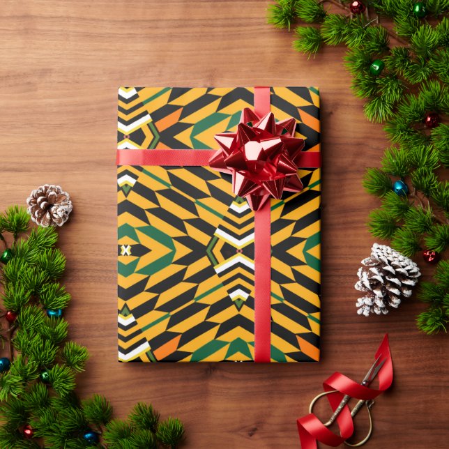 Presente Papel de embrulhamento de Impressão de moderno ama (Presente de Natal)