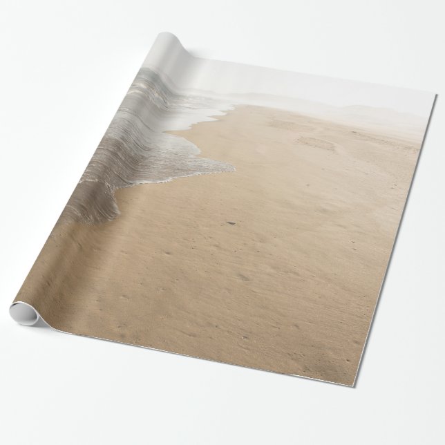 Presente Papel de embrulhamento de oceanos e praias (Desenrolado)