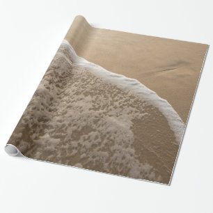 Presente Papel de embrulhamento de oceanos e praias