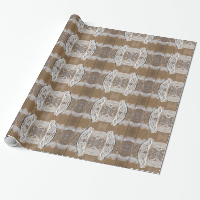 Presente Papel de embrulhamento de oceanos e praias (Desenrolado)