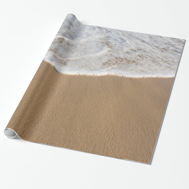 Presente Papel de embrulhamento de oceanos e praias (Desenrolado)