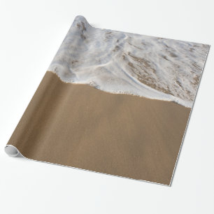 Presente Papel de embrulhamento de oceanos e praias