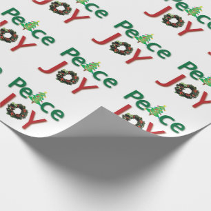Presente Papel de embrulhamento de padrões de natal para pa