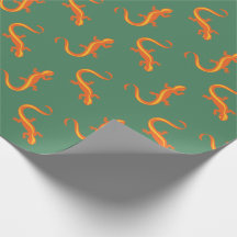 Papel de embrulhamento de recém-brigadas - verde